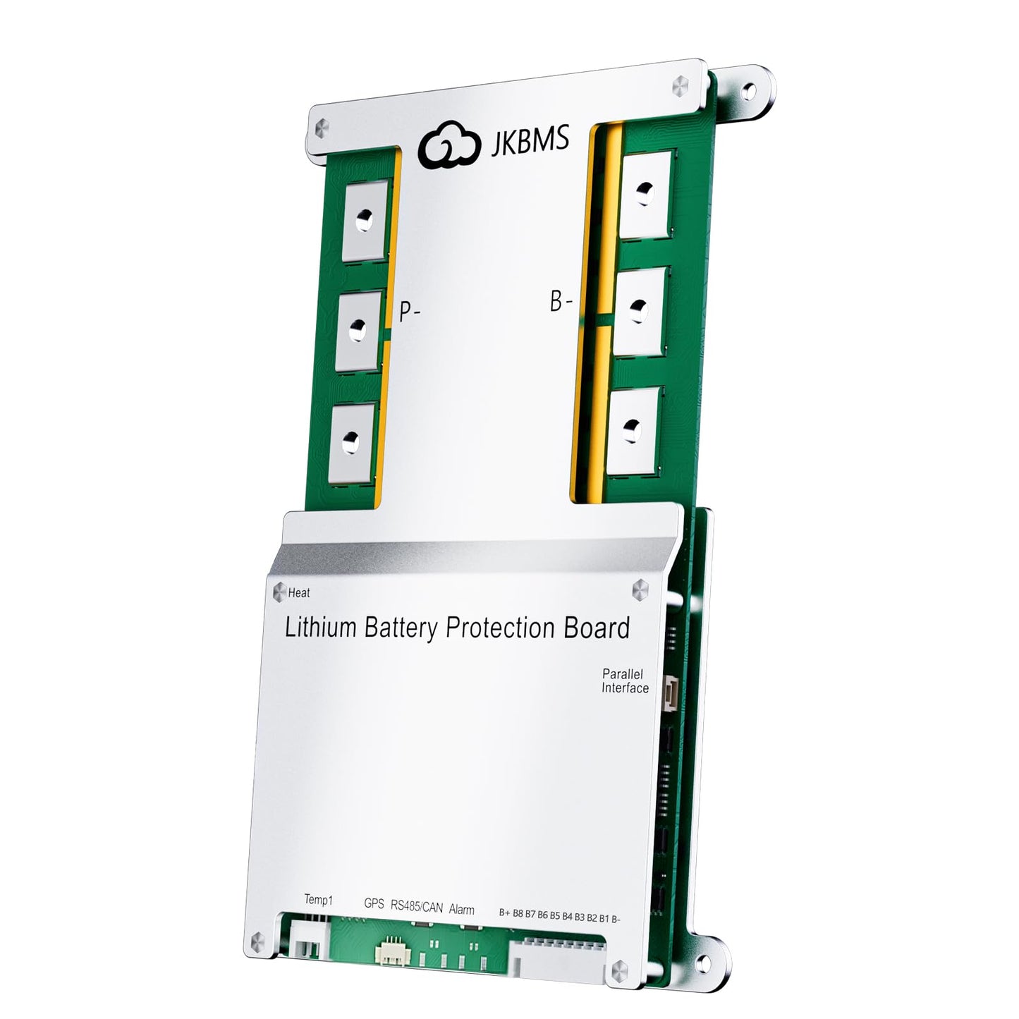 JKBMS Smart BMS 4S-8S 100A 1A Active Balance Integrado Bluetooth con CAN RS485 PCB Placa de Protección de Batería para Paquete de Batería LiFePO4 Li-ion LTO