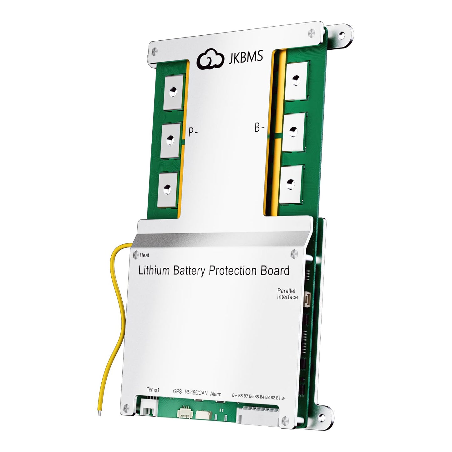 JKBMS Smart BMS 4S-8S 100A 1A Active Balance Integrado Bluetooth con CAN RS485 PCB Placa de Protección de Batería para Paquete de Batería LiFePO4 Li-ion LTO